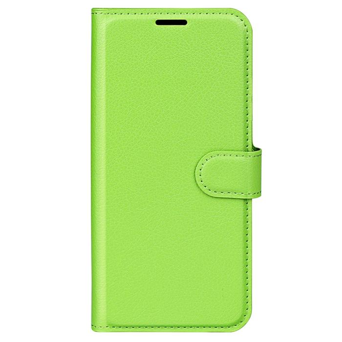 Bild 5,  Xiaomi Redmi Note 12 4G Fodral Litchi Läder Grön - Teknikhallen.se