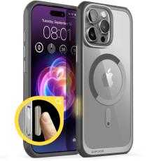 Supcase Supcase iPhone 16 Pro Max Skal MagSafe Unicorn Beetle Gr&aring; - Teknikhallen.se