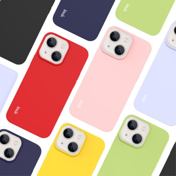 Bild 5, IMAK IMAK iPhone 13 Mini Skal Skin Touch TPU Svart - Teknikhallen.se
