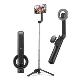 Spigen Spigen 67 cm MagSafe Bluetooth Selfiestick Tripod Svart - Teknikhallen.se