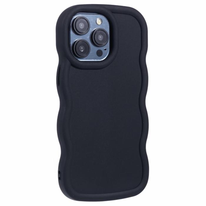 Bild 3,  iPhone 14 Pro Mobilskal Wavy Svart - Teknikhallen.se