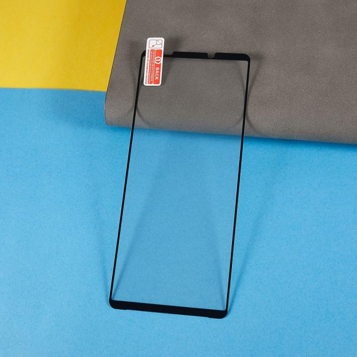 Bild 6,  Sony Xperia 10 V Skärmskydd Heltäckande Härdat Glas - Teknikhallen.se