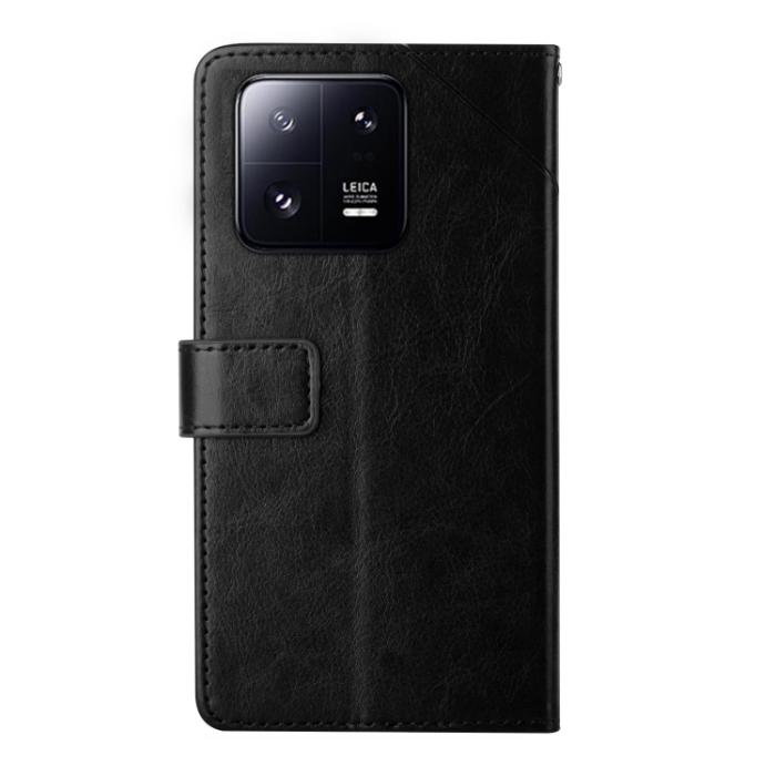 Bild 3,  Xiaomi 13 5G Fodral Y-Design Läder Svart - Teknikhallen.se