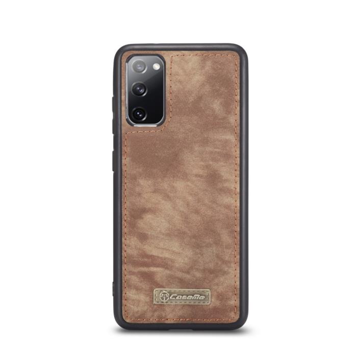 Bild 5, CASEME Samsung Galaxy S20 FE - CASEME 2-i-1 Magnet Skal/Fodral - Brun - Teknikhallen.se