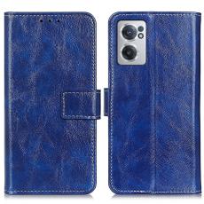  OnePlus Nord CE 2 5G Fodral Retro L&auml;der Bl&aring; - Teknikhallen.se