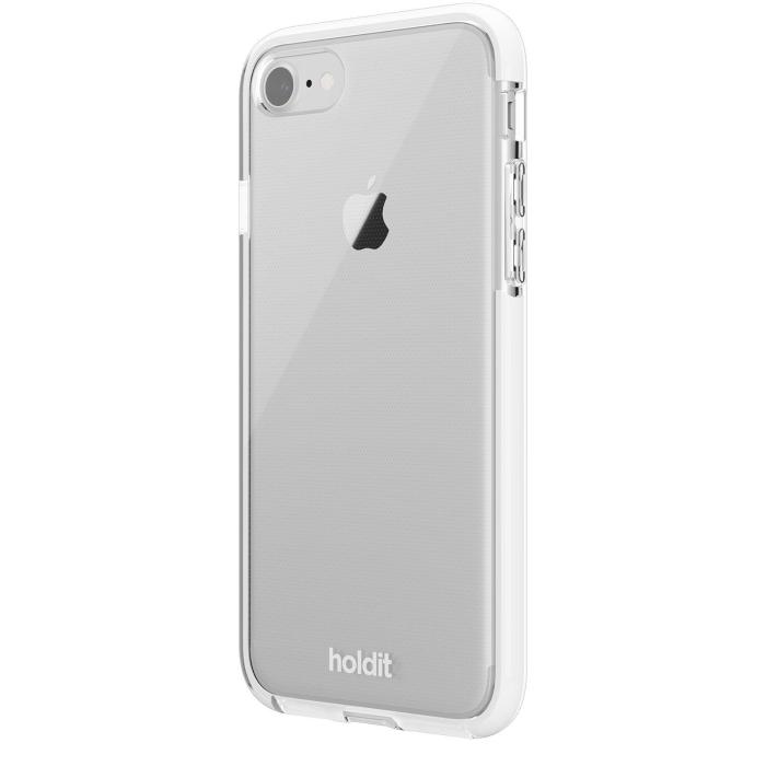 Bild 2, holdit holdit iPhone 7/8/SE Skal Seethru Vit - Teknikhallen.se