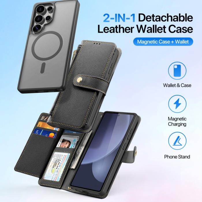 Bild 3, DUX DUCIS DUX DUCIS Galaxy S25 Ultra 2in1 Magnet Fodral Lawa Series - Teknikhallen.se