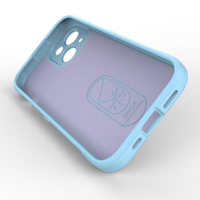 Bild 2,  iPhone 15 Skal Magic Shield Ljus Blå - Teknikhallen.se