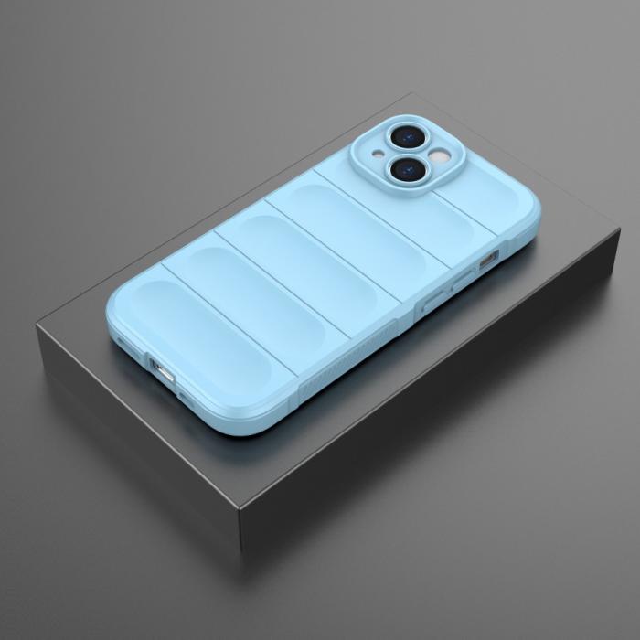 Bild 6,  iPhone 15 Skal Magic Shield Ljus Blå - Teknikhallen.se