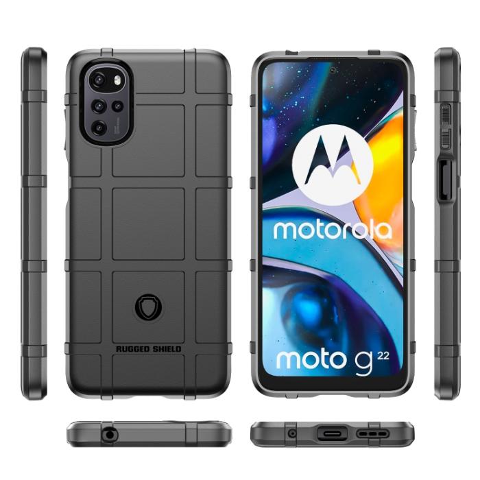 Bild 2,  Motorola Moto G22 Skal Robust Svart - Teknikhallen.se