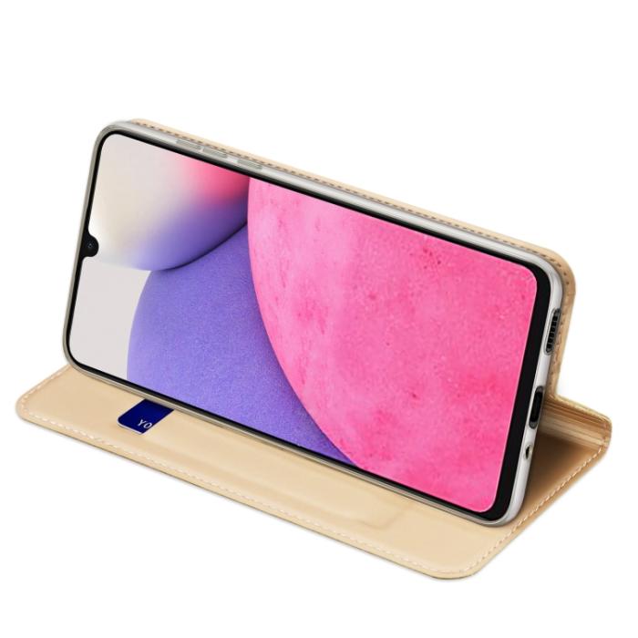 Bild 5, DUX DUCIS DUX DUCIS Samsung Galaxy A33 5G Fodral Skin Pro Guld - Teknikhallen.se