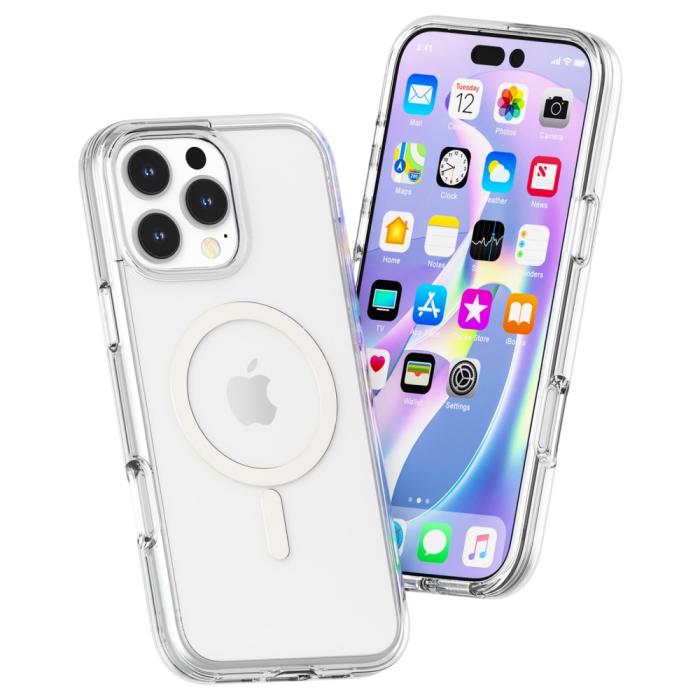 Bild 3,  iPhone 16 Pro Skal MagSafe Transparent - Teknikhallen.se