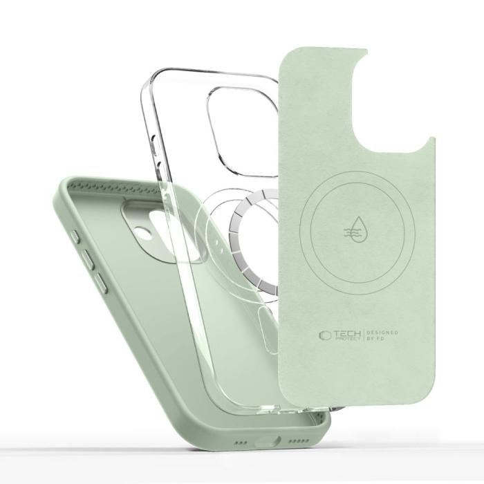 Bild 4, Tech-Protect Tech-Protect iPhone 17 Skal MagSafe Uniq Sage - Teknikhallen.se