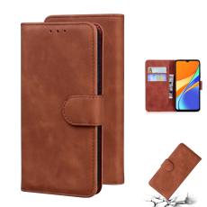  Xiaomi Redmi 9C Fodral L&auml;der Brun - Teknikhallen.se