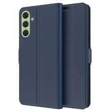 Samsung Galaxy A25 5G Fodral Slim L&auml;der Bl&aring; - Teknikhallen.se