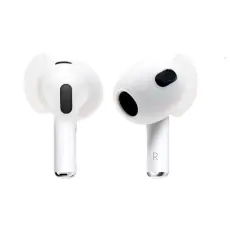  Silikonskydd F&ouml;r AirPods 3 Transparent - Teknikhallen.se