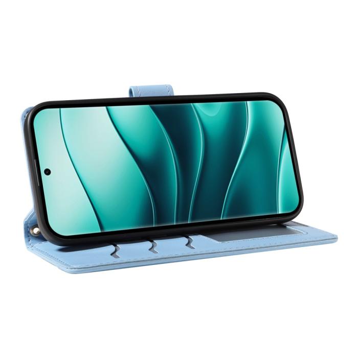 Bild 3,  Xiaomi Redmi Note 14 Pro/Pro Plus 5G Fodral Rhombus Läder - Teknikhallen.se