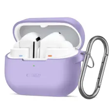 Tech-Protect Tech-Protect Samsung Galaxy Buds 3 / 3 Pro / 3 FE Skal Silikon Hook Lavender - Teknikhallen.se