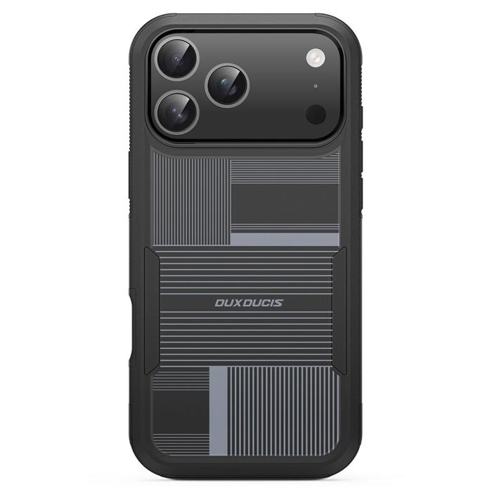 Bild 2, DUX DUCIS DUX DUCIS iPhone 17 Pro Max Skal SHLD Series Umbra Svart - Teknikhallen.se