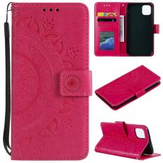  iPhone 11 - Pl&aring;nboksfodral Mandala - Rosa - Teknikhallen.se