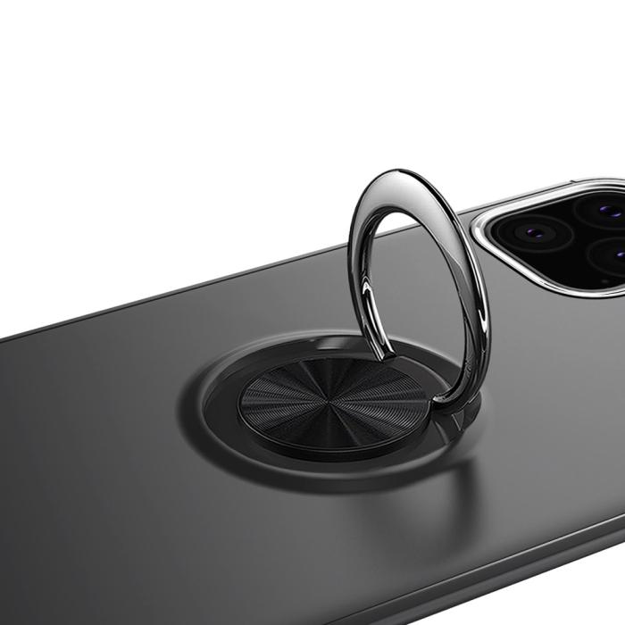 Bild 3,  iPhone 11 Pro - Ring Skal - Funkar med magnethållare - Svart - Teknikhallen.se