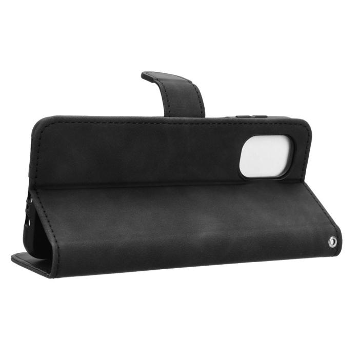 Bild 3,  Motorola Moto G55 5G Fodral Läder Svart - Teknikhallen.se