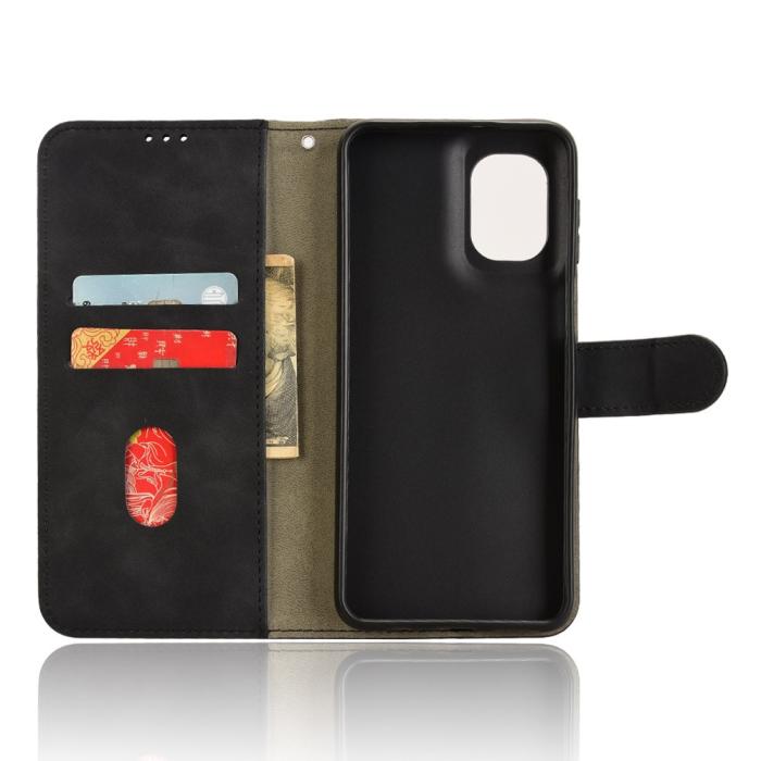 Bild 4,  Motorola Moto G55 5G Fodral Läder Svart - Teknikhallen.se