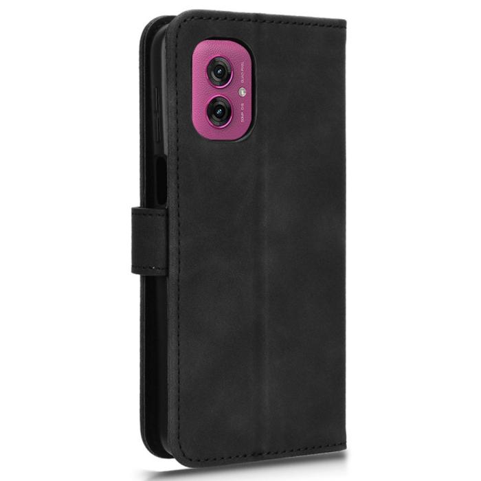 Bild 6,  Motorola Moto G55 5G Fodral Läder Svart - Teknikhallen.se