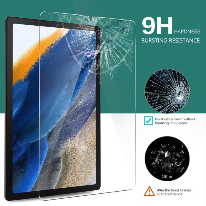 Bild 4,  Samsung Galaxy Tab A11 / A9 Skärmskydd Härdat Glas - Teknikhallen.se