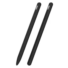  Apple Pen 2 / Pro Skal Liquid Silikon Anti-Slip Svart - Teknikhallen.se