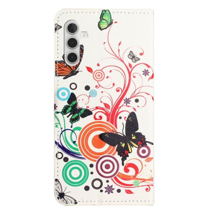 Bild 6,  Samsung Galaxy A35 5G Fodral Med Tryck Fjärilar - Teknikhallen.se