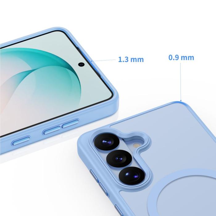 Bild 5, Tech-Protect Tech-Protect Galaxy S26 Skal MagSafe MagMat Sky Blue - Teknikhallen.se