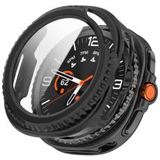  Samsung Galaxy Watch 8 46 mm Skal Med Sk&auml;rmskydd Svart - Teknikhallen.se
