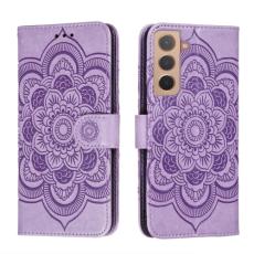  Samsung Galaxy S22 Fodral Sun Mandala L&auml;der Lila - Teknikhallen.se