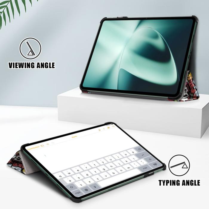 Bild 3,  OnePlus Pad Fodral Tri-Fold Graffiti - Teknikhallen.se
