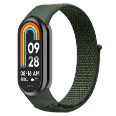  Xiaomi Smart Band 10/9/8 Armband Nylon Army Green - Teknikhallen.se