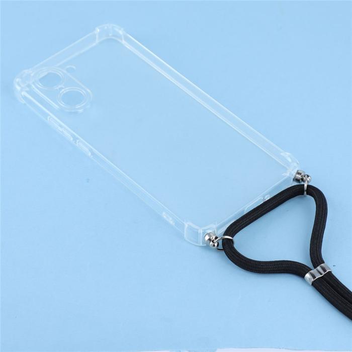 Bild 3,  OnePlus Nord CE5 Skal TPU Med Mobilsnöre Transparent - Teknikhallen.se