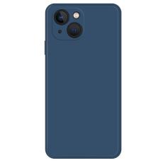  iPhone 15 Plus Skal Gummerad TPU M&ouml;rk Bl&aring; - Teknikhallen.se