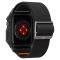 Spigen Spigen Apple Watch 44/45 mm Skal/Armband Lite Fit 'Pro' Matt Svart - Teknikhallen.se