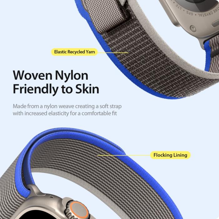 Bild 5, DUX DUCIS DUX DUCIS Apple Watch 38/40/41/42 mm mm Armband Sport Nylon Loop - Teknikhallen.se