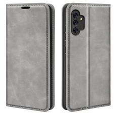  Samsung Galaxy A13 4G Fodral Flip Gr&aring; - Teknikhallen.se