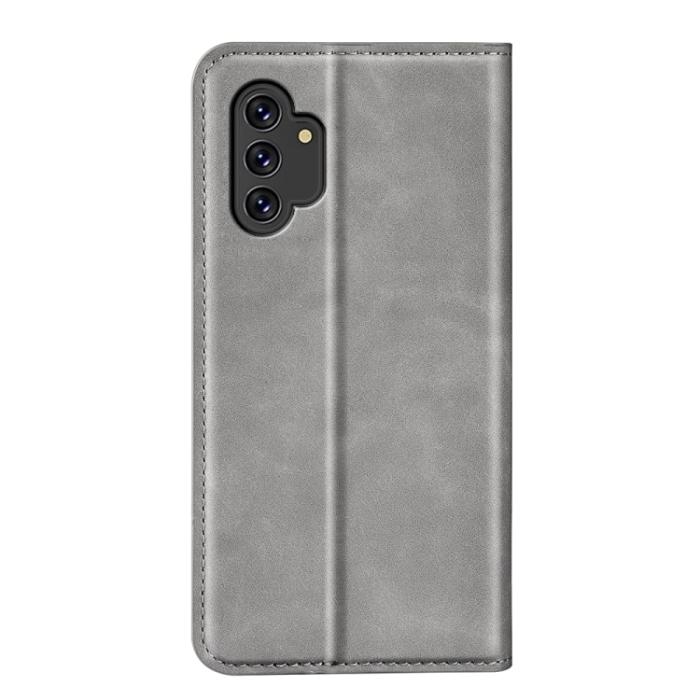 Bild 3,  Samsung Galaxy A13 4G Fodral Flip Grå - Teknikhallen.se