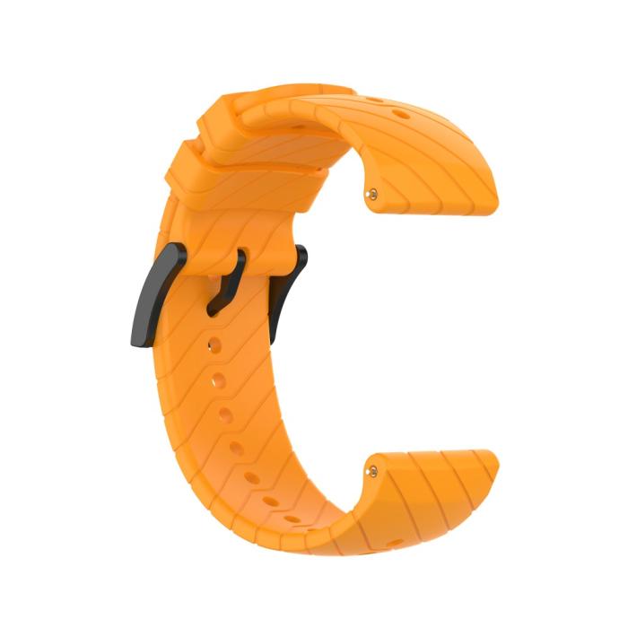 Bild 3,  Silikon Armband (24mm) Gul - Teknikhallen.se