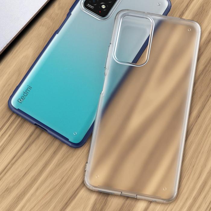 Bild 3,  Xiaomi Redmi Note 11 4G Skal Armor Hybrid Matt Transparent - Teknikhallen.se