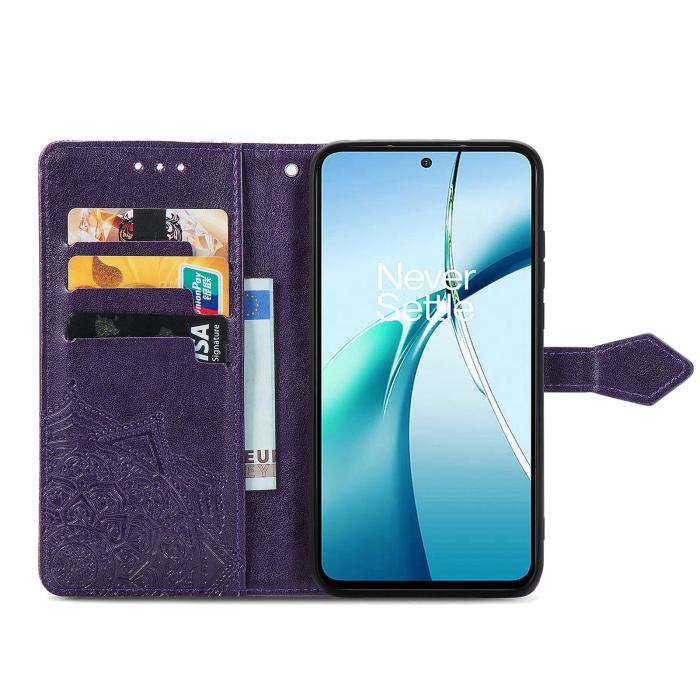 Bild 2,  Xiaomi 17T Fodral Läder Mandala Lila - Teknikhallen.se