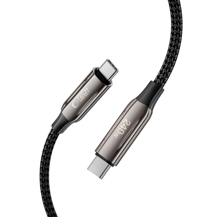 Bild 3, Tech-Protect Tech-Protect 2m 240W/QC4.0 PD USB-C-USB-C Kabel UltraBoost - Teknikhallen.se