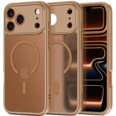 Tech-Protect Tech-Protect iPhone 17 Pro Skal MagSafe BasicMag Matte Brown - Teknikhallen.se