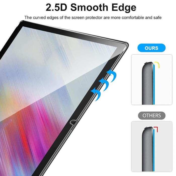 Bild 4,  Samsung Galaxy Tab A11 Plus / A9 Plus Härdat Glas Skärmskydd - Teknikhallen.se