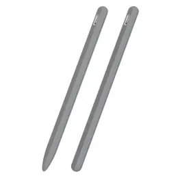  Apple Pen 2 / Pro Skal Liquid Silikon Anti-Slip Grå - Teknikhallen.se