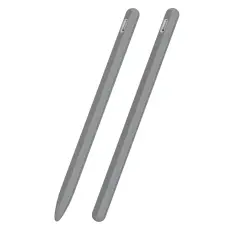  Apple Pen 2 / Pro Skal Liquid Silikon Anti-Slip Gr&aring; - Teknikhallen.se